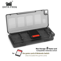 DATA FROG 8 In 1 Portable Game Cards Case Compatible-Nintendo Switch Game Storage Card Cases Box For Nintendo Switch Accessories