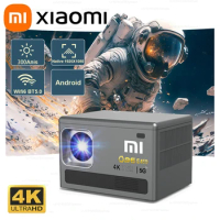 Xiaomi New Android Wifi 4k Smart Portable E450 Projector with WiFi and Bluetooth Pocket Outdoor 4K 9500L Android 10.0 Projector