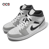 Nike 休閒鞋 Air Jordan 1代 Mid 男鞋 小Dior 迪奧 Smoke Grey 煙灰 554724-078