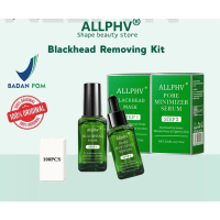 Masker komedo AllPhv Blackhead Remover Mask Step 1 & Step 2 (Masker pembersih komedo) Treatment