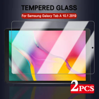 2PCS Screen Protector For Samsung Galaxy Tab A 10.1'' 2019 SM-T510 T515 Protective Film Anti Scratch Clear Tempered Glass
