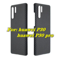 Real Carbon Fiber Case for Huawei P30 Pro Case Carbon Fiber Case Aramid Fiber Cover for Huawei P30 Ultra-Thin Phone Accessoreis