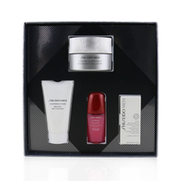 資生堂 Shiseido - 男士全面活膚乳霜套裝：全面活膚乳霜50ml +潔面泡沫30ml + Ultimune濃縮乳10ml +活膚眼霜3ml