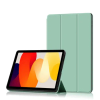For Xiaomi Redmi Pad SE Case 2023 Tri-Folding Stand Smart Soft Back Shell for Redmi Pad SE Red Mi Pad SE 11 inch Tablet Cover