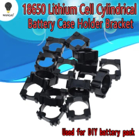 20PCS 18650 Lithium Cell Cylindrical Battery Case Holder Bracket for DIY Battery Pack 18650 li-ion holder Safety anti vibration