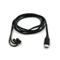 USBC TYPEC Audio Cable wire with mic For SONY IER-Z1R IER-M9 IER-M7 XJE-MH2 MH1 XBA-N3AP N3BP XBA-N1AP XBA-300AP Headphones