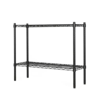 【dayneeds 日需百備】輕型 90x30x75公分 烤漆二層架(鐵力士架/收納層架/鞋架/展示架/層架/鐵架)