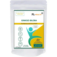 Ginkgo Biloba Patch Gingko Transdermal Patches - 30 Patches One Month Supply
