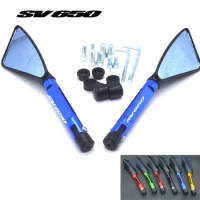 For SUZUKI SV650 SV 650 Aluminum CNC Motorcycle Side Mirror rearview Mirrors