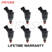PEIVSO 6pcs High Flow performance 1000cc Fuel Injector For Nissan SKYLINE RB25DET 300ZX Matched E85 96lb