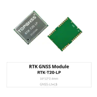 2pcs RTK Module small RTK-T20LP L1+ L5 GNSS GPS GNSS high-precision positioning module supports frequency TOPGNSS