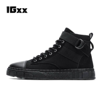 IGxx winter High Quality Men Martin Boots Martens Botas Trendy tooling boots martin Yuppie Boots Cheap working boots