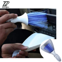 ZD 1X Air-conditioner Outlet Brush Cleaning Brush For Skoda octavia a5 a7 rapid Opel astra h j g Volvo s60 v40 xc90 accessories