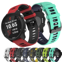 Silicone Bracelet For Garmin Venu 2 Sport Watch Band For Garmin Forerunner 158 245 245M 645 55 Vivoactive 4 3 Venu Wrist Strap