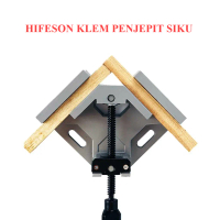 Penjepit Siku Frame Kaca Kayu 90 Derajat / Klem Siku HIFESON- CC90