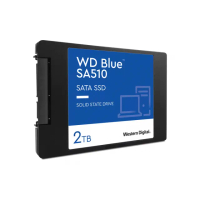 【WD 威騰】藍標 SA510 2TB 2.5吋 SATA SSD(讀：560Ms/寫：520Ms)