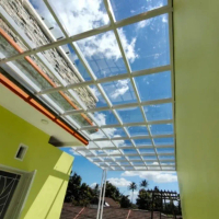 Kanopi || Rangka Hollow Atap Solarflat/Solartuff 3mm