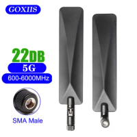 5G 4G 3G WCDMA GSM Antenna Full-band 22dBi SMA Male for WiFi Router Wireless Network Card IOT DTU etc
