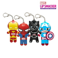 Lip Smacker漫威護唇膏Disney迪士尼現貨4款可選/鋼鐵人/蜘蛛人/美國隊長/黑豹 吊飾/鑰匙圈