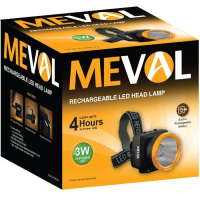Exclusive Sale Meval Senter Kepala Led Head Lamp 3 Watt Pasti Ori
