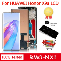 6.67“New For Huawei Honor X9a LCD Display Screen Touch Digitizer For Honor X9A RMO-NX1 LCD With Frame