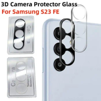 Camera Lens Glass For Samsung Galaxy S23 FE 3D Camera Lens Protector Film for Samsung Galaxy S21 FE S20FE S23FE Lens Glass Cover
