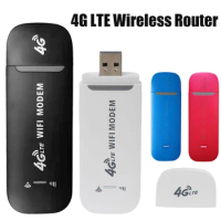 4G LTE Wireless 150Mbps USB Dongle Mobile Broadband Modem Stick 4G Sim Card Wireless Router for Home Office 4G USB Modem Adapter
