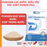 ( MUA 4 TẶNG 1 )PURIGEN KHỬ VÀNG NƯỚC , GIÚP TRONG NƯỚC BỂ CÁ , HẠT LỌC PURIGEN
