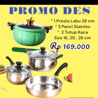 Panci sonia + presto labu