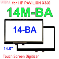 14.0'' Touch Digitizer for HP PAVILION X360 14M-BA 14-BA Series Touch Screen Digitizer Panel Replacement not LCD