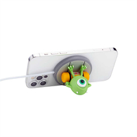 ⭐新品優惠⭐大眼仔系列造型公仔磁吸充｜JimmyPop 15W無線充電盤 iphone蘋果充電器 手機支架 迪士尼