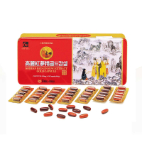 【金蔘】6年根韓國高麗紅蔘鹿茸精膠囊(120顆 盒)