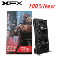 New XFX RX 6600 XT 6600XT 8GB 6500 XT Graphics Card GPU Radeon RX6600 RX6600XT GDDR6 Video Cards Desktop PC AMD PC Computer Game