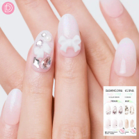 [ขายดี] Dashing Diva เล็บปลอม ทรงอัลมอนด์ รุ่น MDU5F004AG-MDU5F005AG จำนวน 1 กล่องมี 30 เล็บ