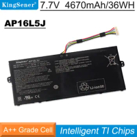 KingSener 7.7V 4670mAh AP16L5J Laptop Battery For Acer Aspire Swift 5 SF514-52T Spin 1 SP111-32N 2ICP4/91/91 36Wh