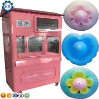 Pink color so cute commercial stainless steel marshmallow making machine popular in young man