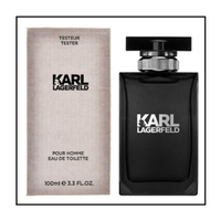 KARL LAGERFELD 卡爾 拉格斐 同名時尚 男性淡香水 Tester 100ML ❁香舍❁ 母親節好禮