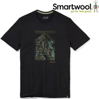 Smartwool Merino Sport 150 男款美麗諾羊毛T恤 山頂 SW016566 001 黑