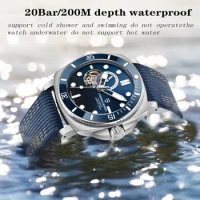PAGANI DESIGN Brand Sports Men Mechanical Watch Fashion Sapphire 200M Waterproof Automatic Timecode Relogio Masculino 2023 New