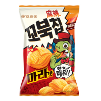 好麗友 烏龜玉米脆片-麻辣味(80g)