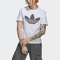 Adidas Trefoil Tee HB9436 女 短袖 上衣 T恤 運動 休閒 棉質 舒適 國際尺寸 白