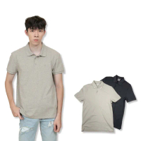 【Calvin Klein 凱文克萊】Calvin Klein 網眼布 polo衫 棉質 刺繡logo 短袖 CK 大尺碼(polo衫9837CS3)