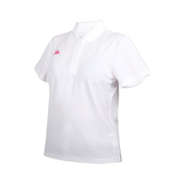 KAPPA 女短袖POLO衫(台灣製 慢跑 高爾夫 網球 吸濕排汗 上衣「321S7UW-001」≡排汗專家≡
