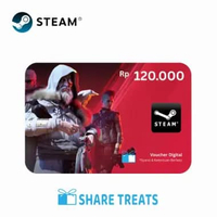 Steam Wallet Voucher Rp 120,000