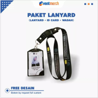 [TERMURAH DI JOGJA] Paket Lanyard Idcard dan wadah idcard