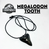 Kalung Props Gigi Hiu Megalodon Jur4551c W0rld Fossil Necklace