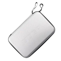 1PCS TAS COVER BAT TENIS MEJA EVA FIBER KARBON COVER RAKET TENIS MEJA SARUNG RAKET TENIS MEJA Perak