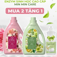 【Đang hot】  【Deal hot]】 (Chính Hãng) Nước giặt xả Min Min Care 3,2kg -công nghệ Enzym cao cấp 6in1- 