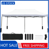 Up Canopy 10x20 pop up Canopy Tent Folding Protable Ez up Canopy Party Tent Sun Shade Wedding