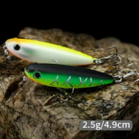 4.9cm Lure Fishing Lures Hard Lure Artificial Bait Salt Water Lure Fishing Tackle Sinking Minnow Fishing Accessories